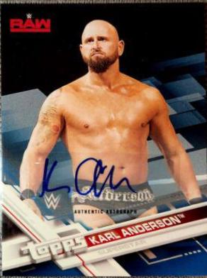 Karl Anderson [Blue Autograph] #21