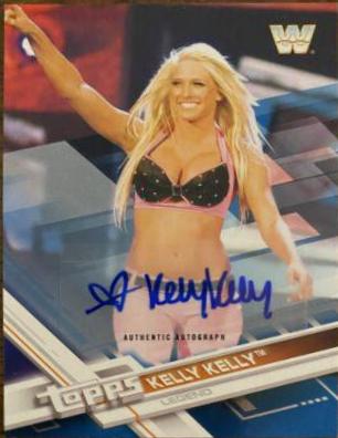 Kelly Kelly [Blue Autograph] #97
