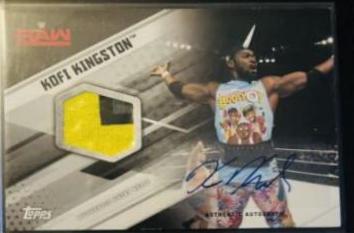 Kofi Kingston [Gold Autograph] #22