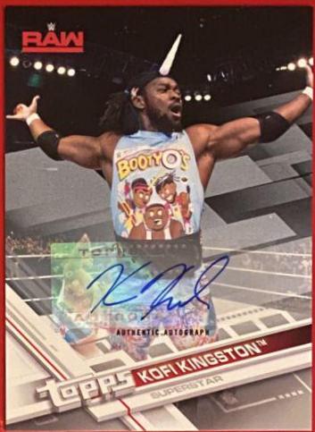 Kofi Kingston [Silver Autograph] #22