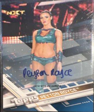Peyton Royce [Blue Autograph] #81