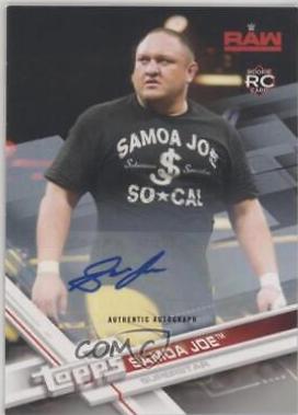 Samoa Joe [Silver Autograph] #83