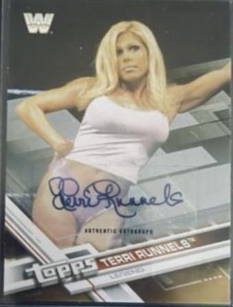 Terri Runnels [Gold Autograph] #92