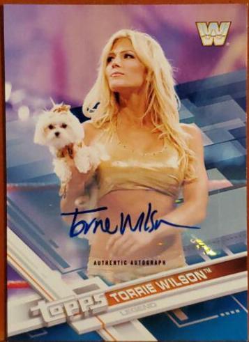 Torrie Wilson [Blue Autograph] #100