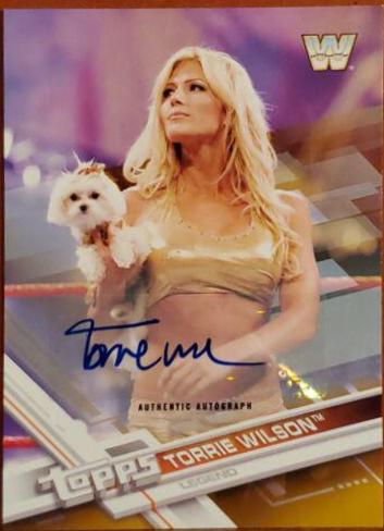 Torrie Wilson [Gold Autograph] #100