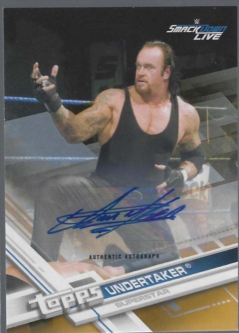 Undertaker [Gold Autograph] #58