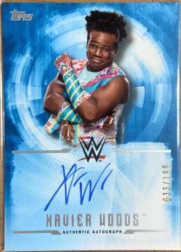 Xavier Woods [Blue Autograph] #34