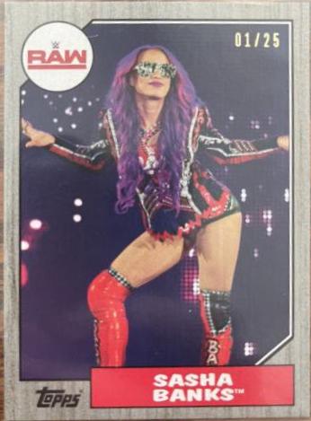 Sasha Banks [Silver] #34
