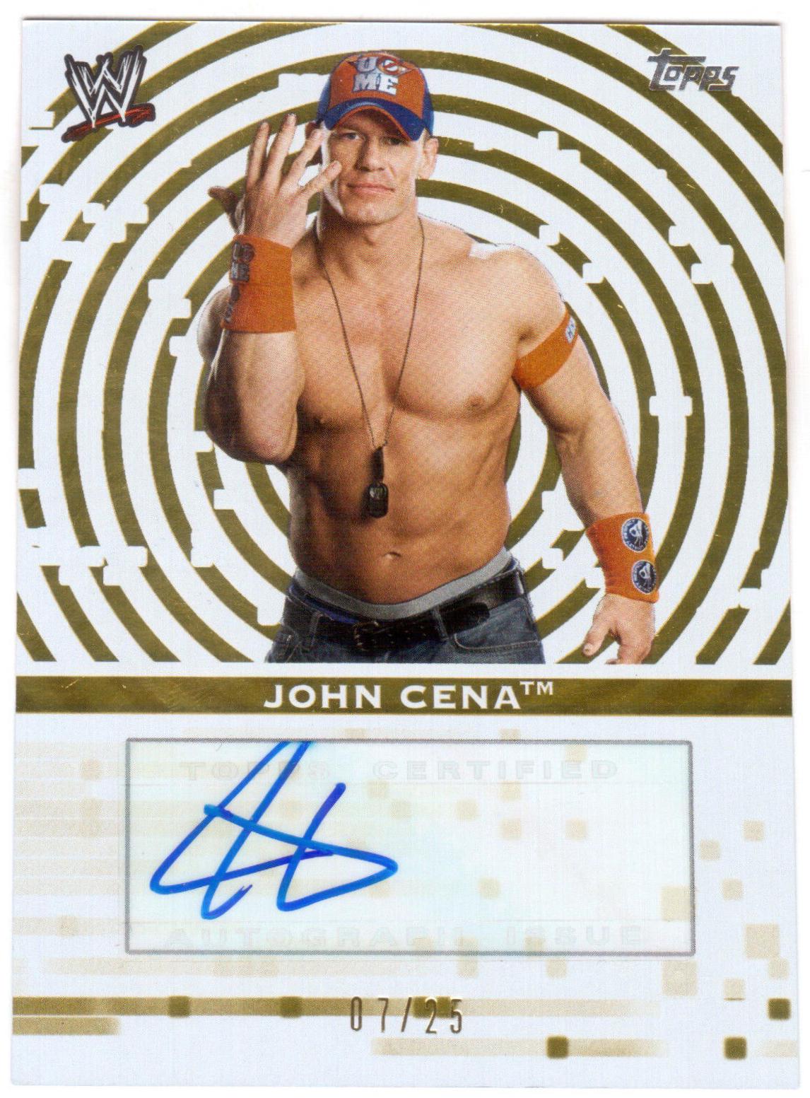 John Cena [Gold] #A-JC