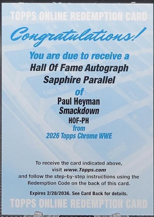 Paul Heyman #HOF-PH
