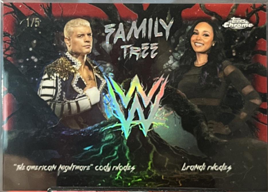 Brandi Rhodes / The American Nightmare Cody Rhodes [Red] #FAM-CB