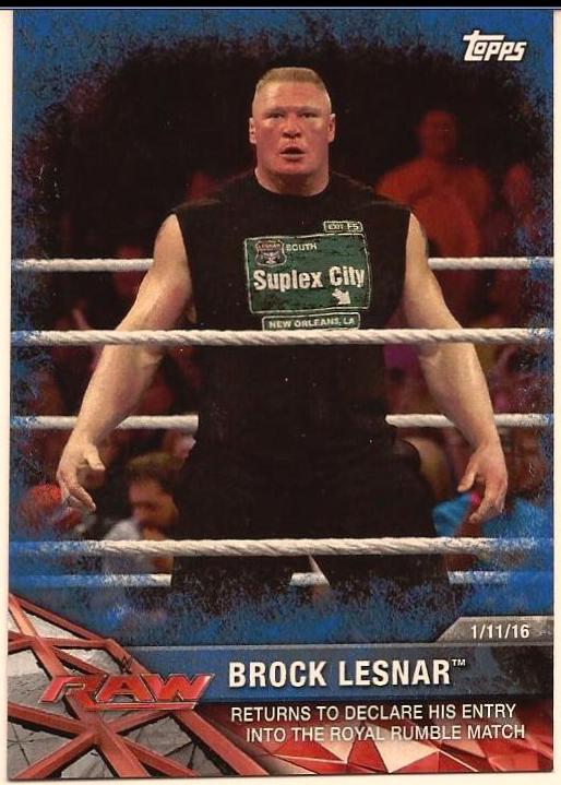 Brock Lesnar [Blue] #58