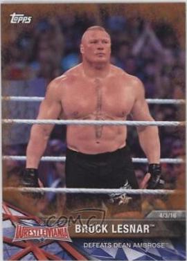 Brock Lesnar [Bronze] #58