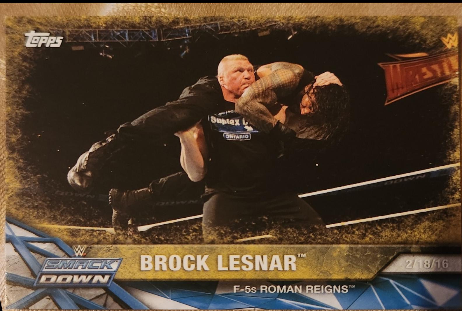 Brock Lesnar [Gold] #24