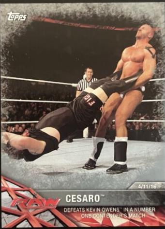 Cesaro [Silver] #75