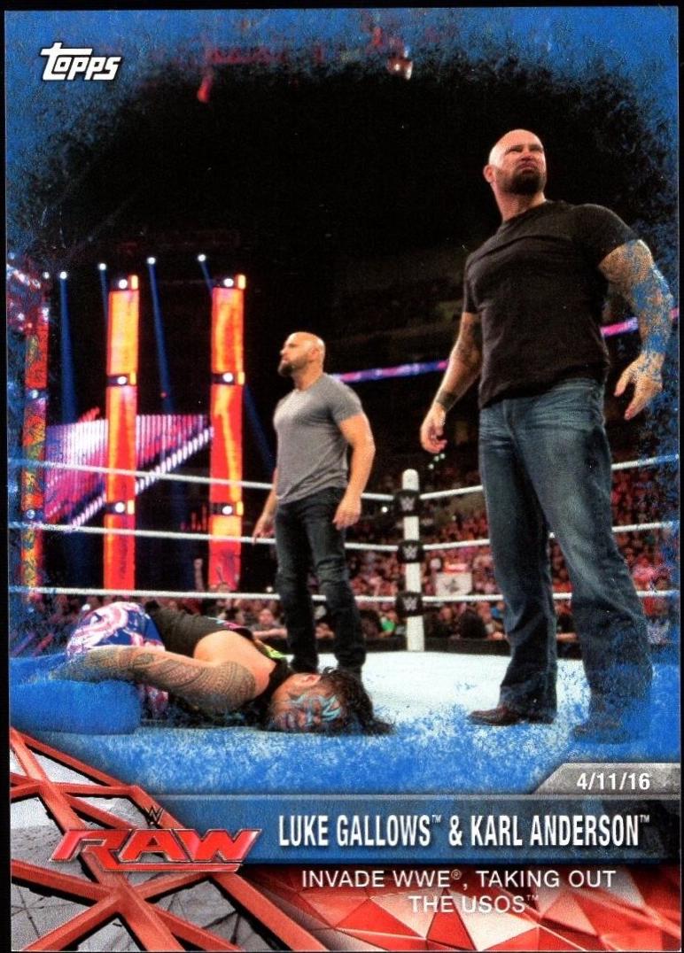 Luke Gallows, Karl Anderson [Blue] #76