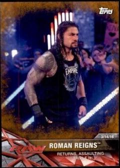 Roman Reigns [Bronze] #43