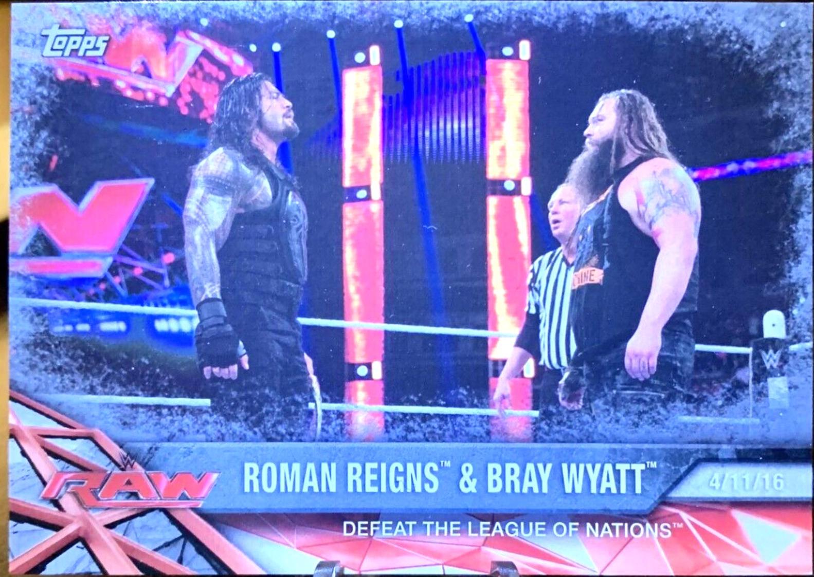 Roman Reigns, Bray Wyatt [Silver] #77