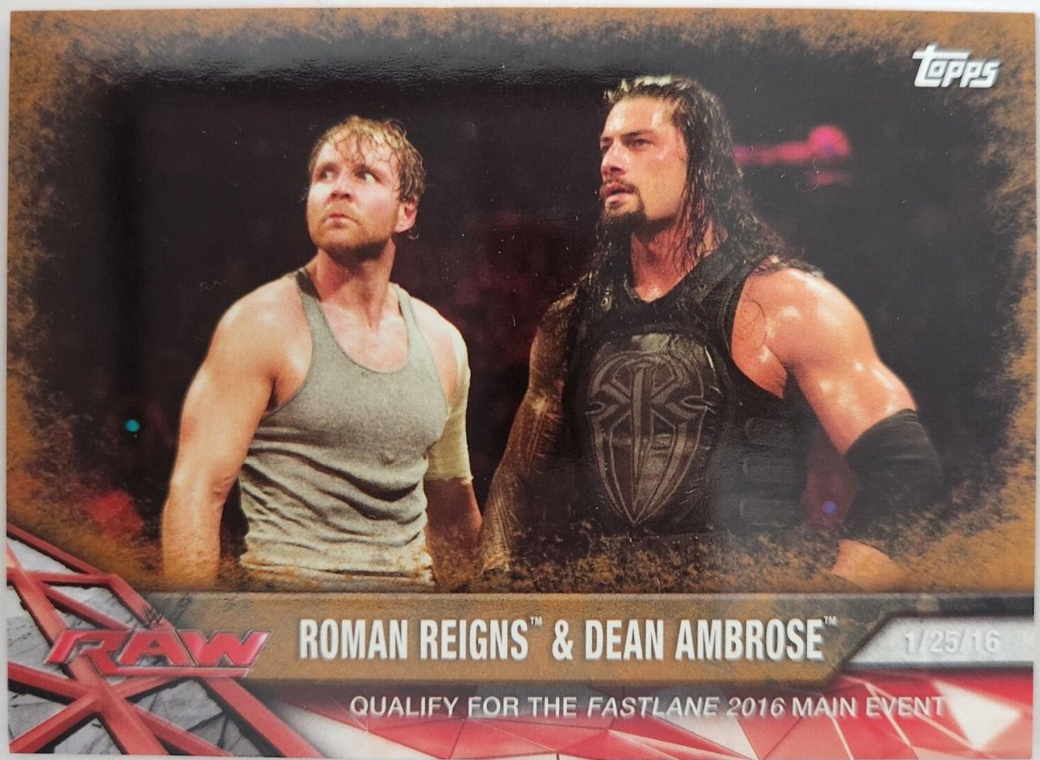 Roman Reigns, Dean Ambrose [Bronze] #18