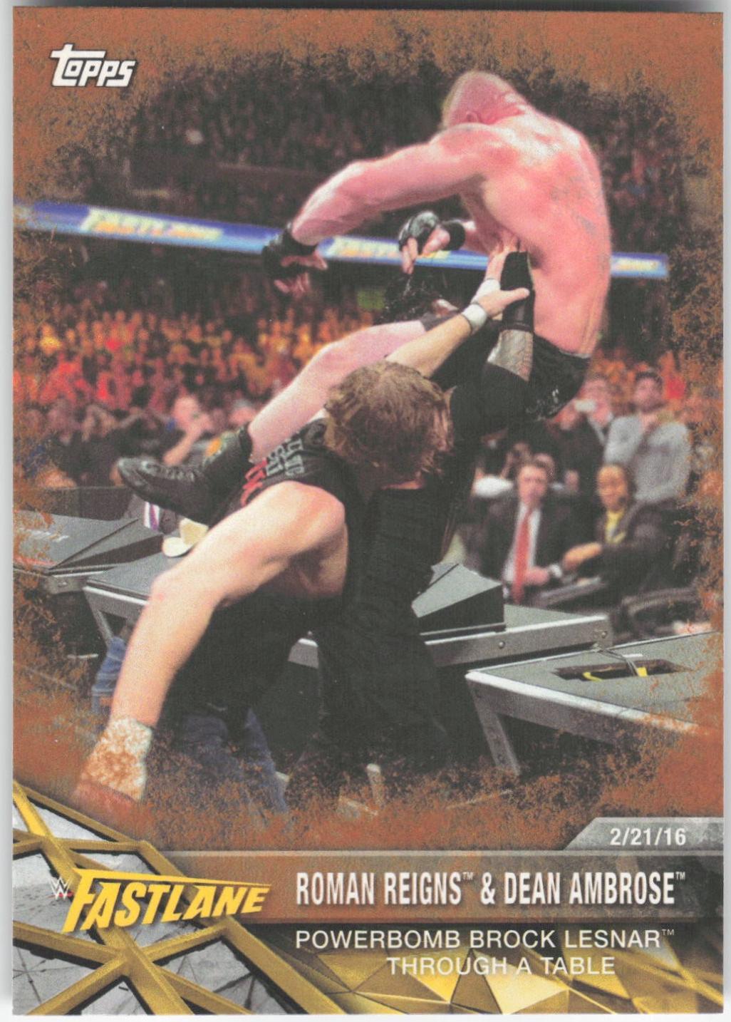 Roman Reigns, Dean Ambrose [Bronze] #28