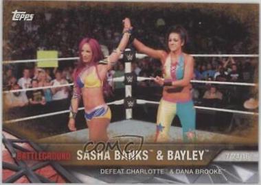 Sasha Banks, Bayley [Bronze] #98
