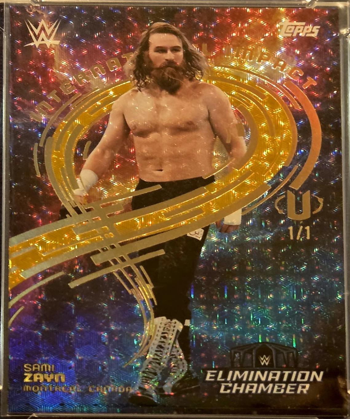 Sami Zayn [Foilfractor] #IIM-7