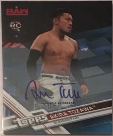 Akira Tozawa [Blue Autograph] #104