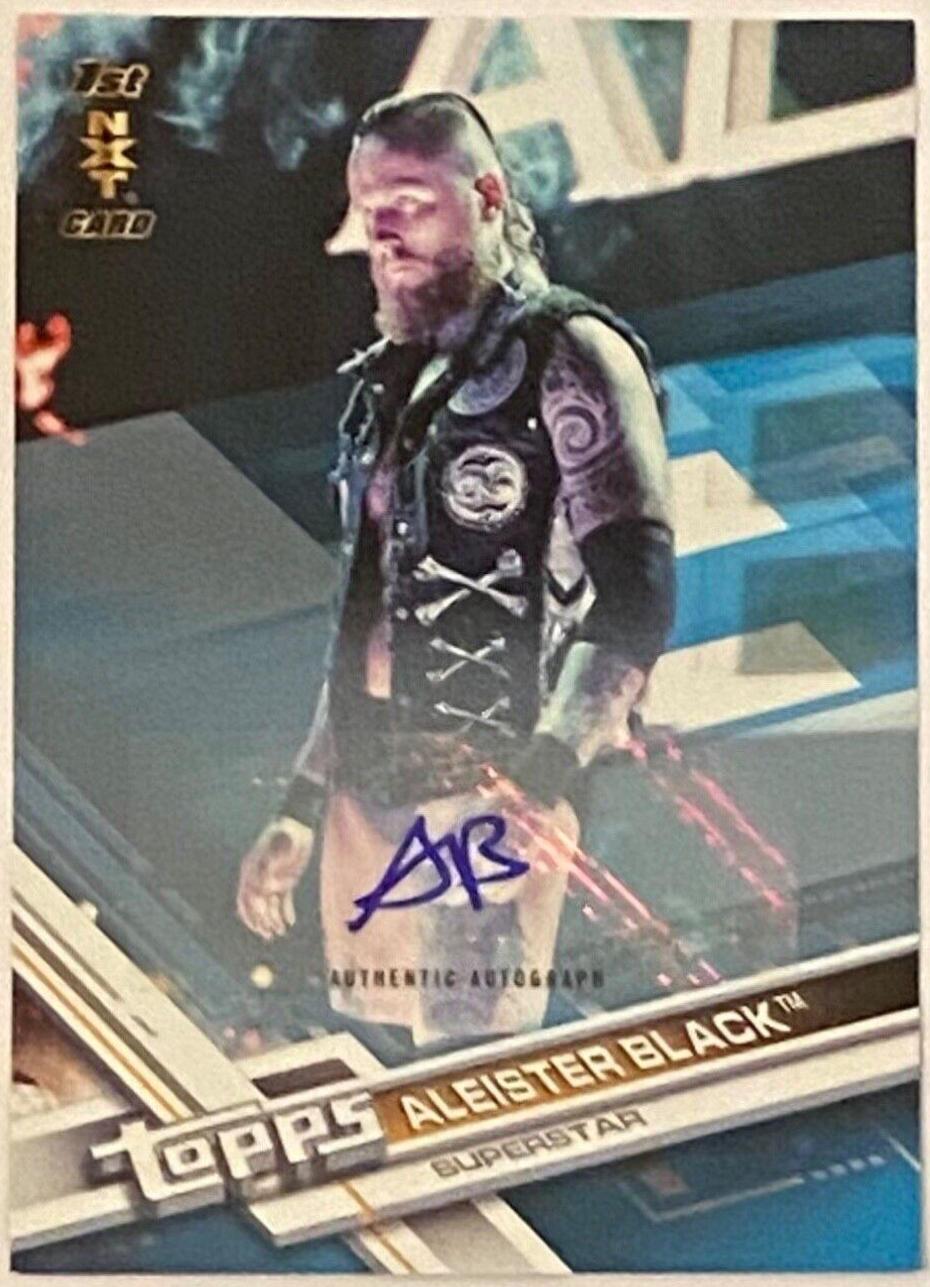 Aleister Black [Blue Autograph] #165