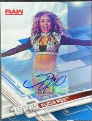 Alicia Fox [Blue Autograph] #105