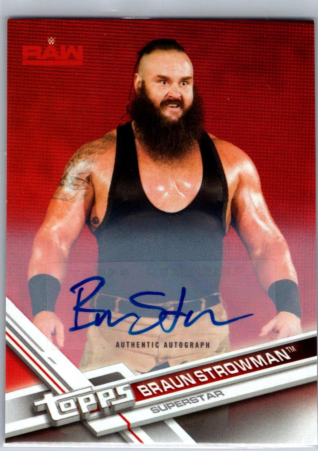Braun Strowman [Autograph] #111