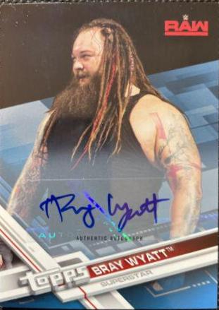 Bray Wyatt [Blue Autograph] #112