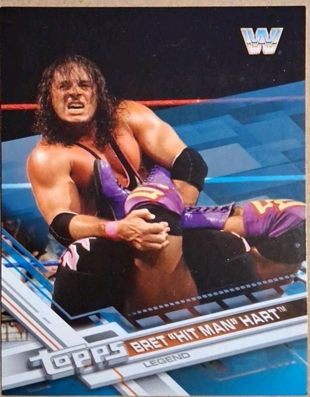 Bret 'Hit Man' Hart [Blue] #183