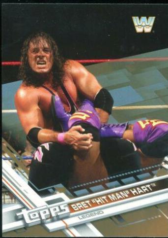 Bret 'Hit Man' Hart [Bronze] #183