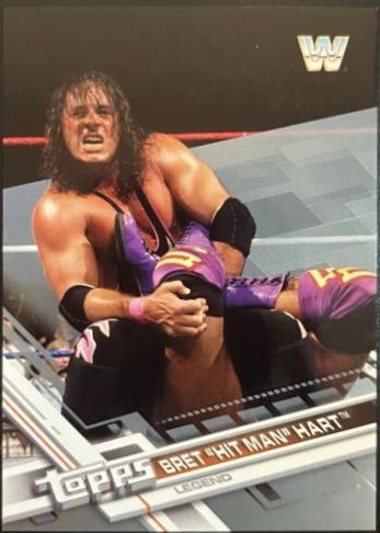 Bret 'Hit Man' Hart [Silver] #183