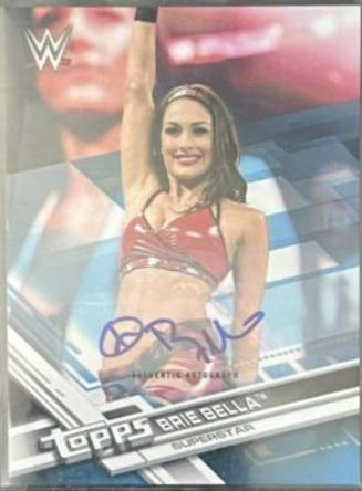 Brie Bella [Blue Autograph] #102
