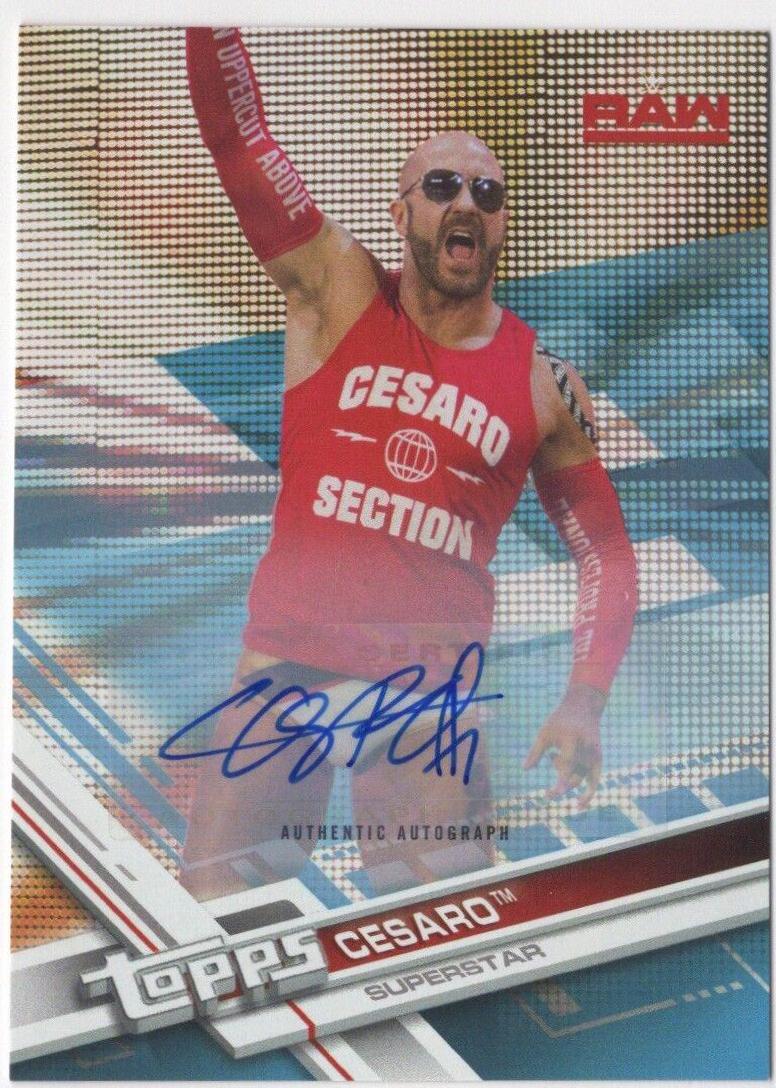 Cesaro [Blue Autograph] #113