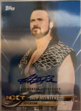Drew McIntyre [Blue Autograph] #169