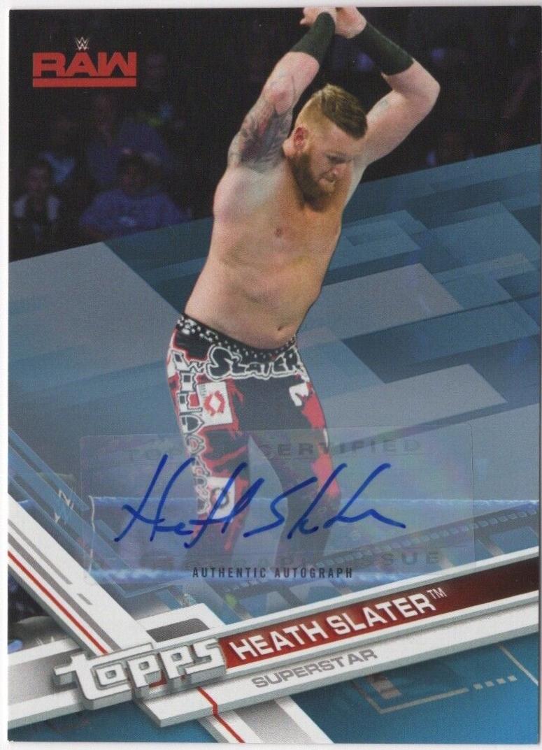 Heath Slater [Blue Autograph] #123