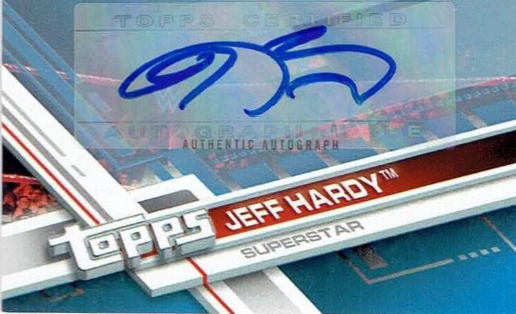 Jeff Hardy [Blue Autograph] #121