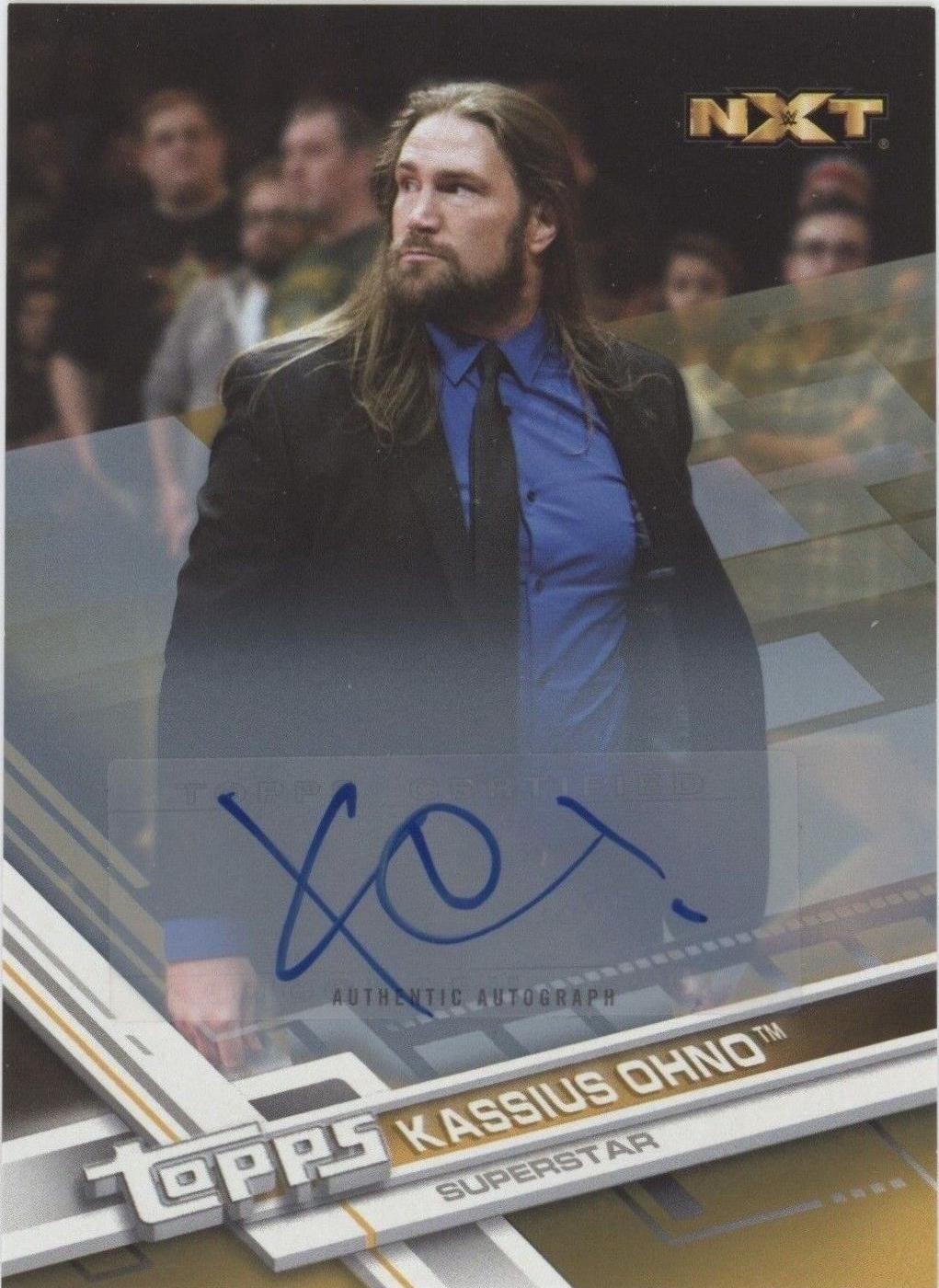 Kassius Ohno [Gold Autograph] #171