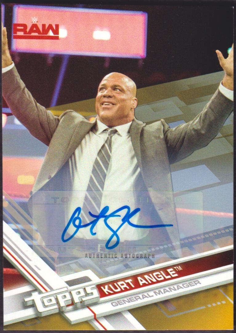 Kurt Angle [Gold Autograph] #126