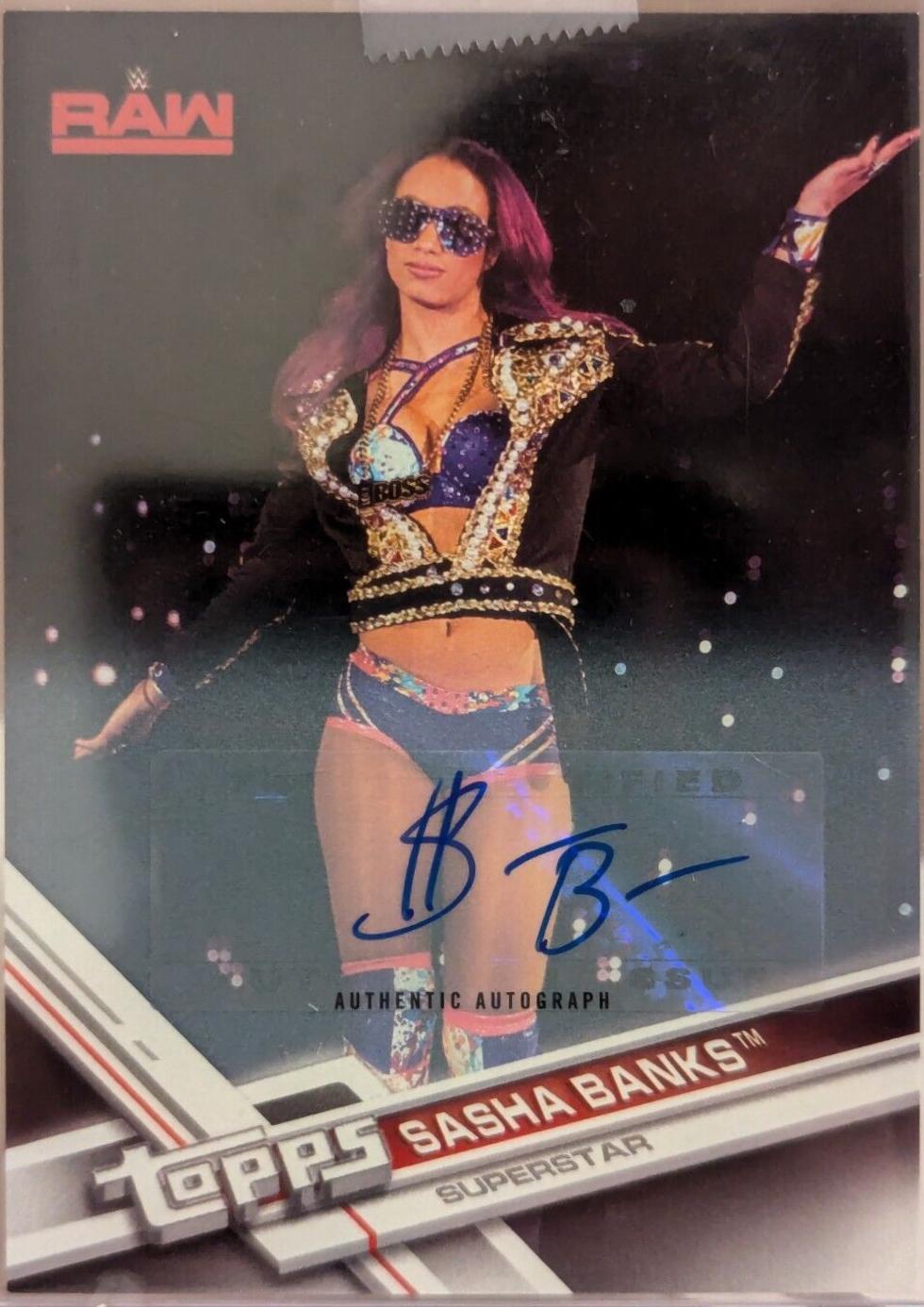Sasha Banks [Autograph] #134