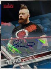 Sheamus [Blue Autograph] #136