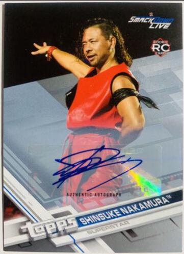 Shinsuke Nakamura [Silver Autograph] #160