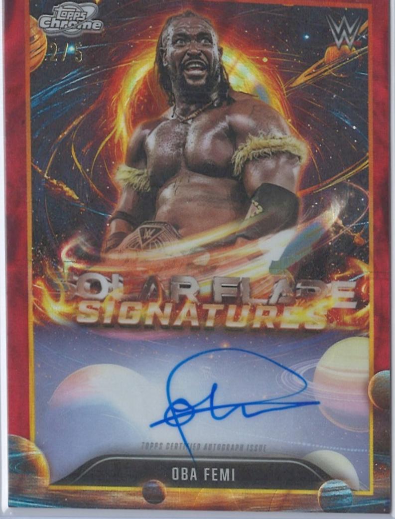 Oba Femi [Red Flare] #SFS-OBA