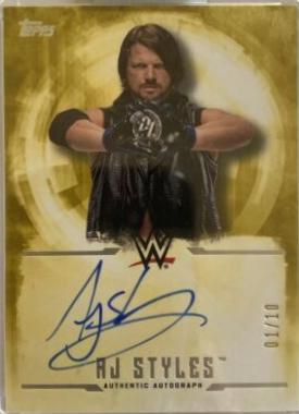 AJ Styles [Gold] #UA-AS