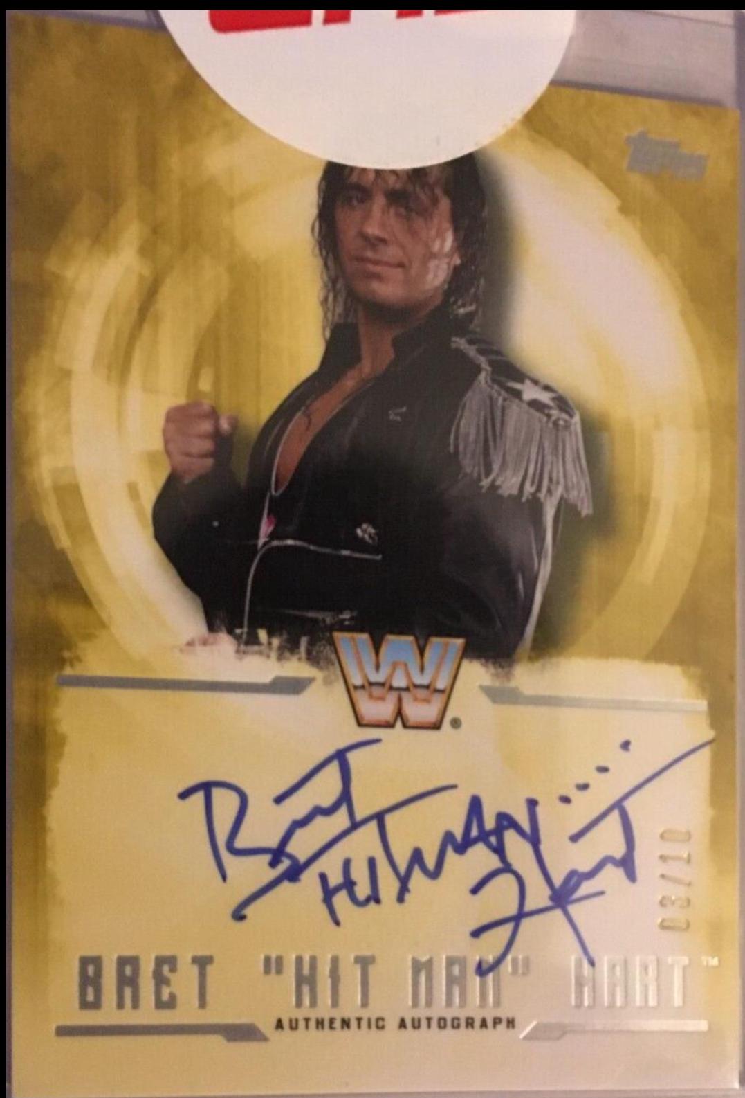 Bret Hart [Gold] #UA-BH