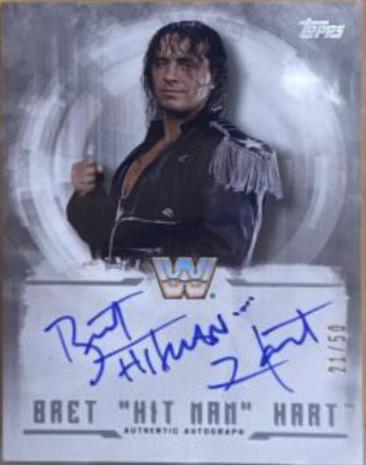 Bret Hart [Silver] #UA-BH