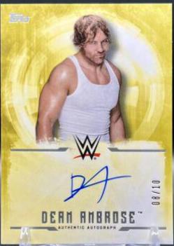 Dean Ambrose [Gold] #UA-DA