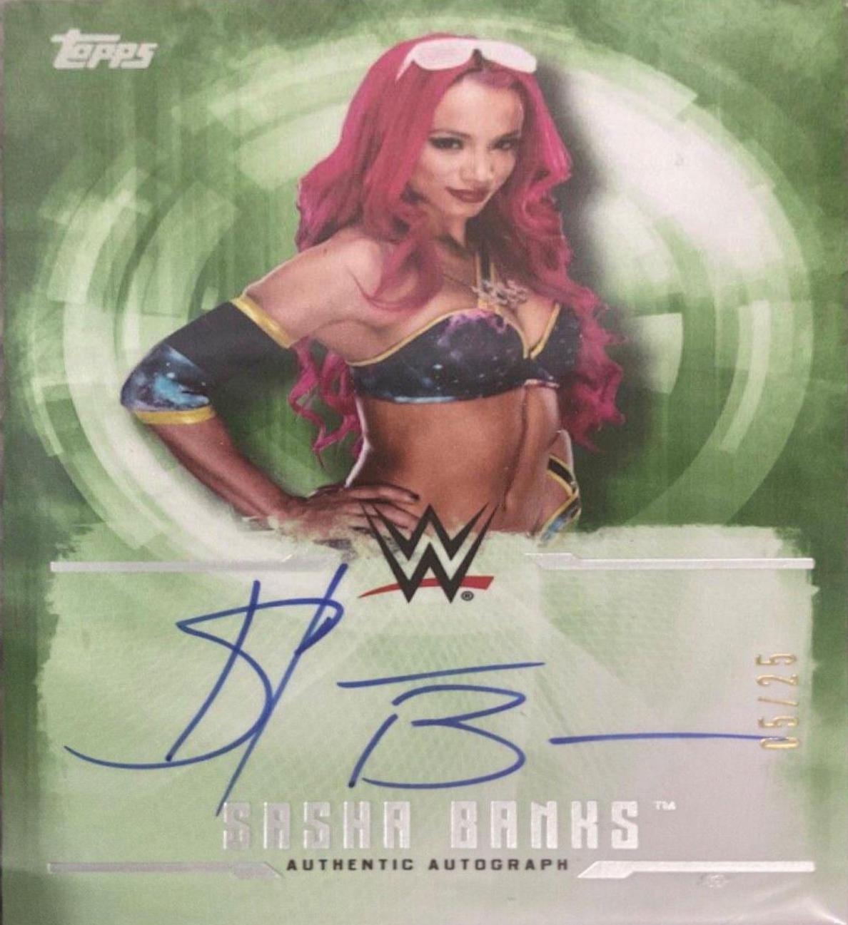 Sasha Banks [Green] #UA-SB